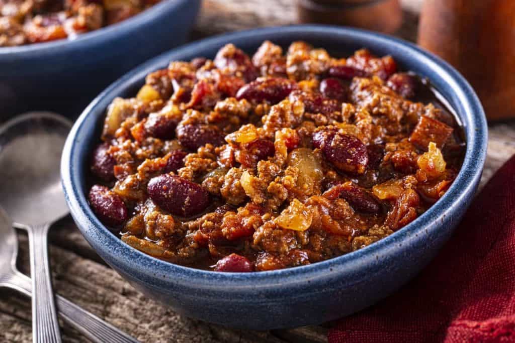 chili con carne tørket chili